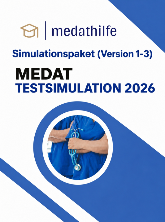 MedAT-Testsimulationen Paket – 3 Probetests (Version 1-3)