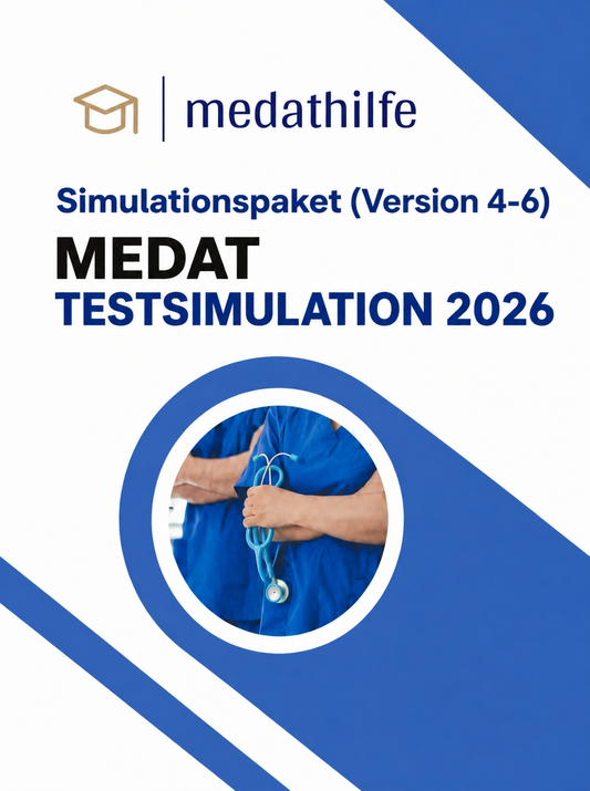 MedAT-Testsimulationen Paket – 3 Probetests (Version 4-6)